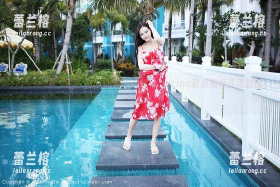 MyGirl美媛馆 - 私拍图集：绮里嘉Carina教你如何在海边优雅摔跤！