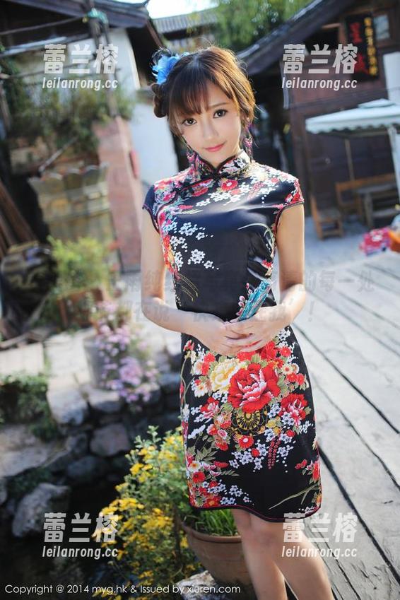 美媛馆 - 王雨纯红裙写真：高清的每一处细节都在说‘快来关注我’！