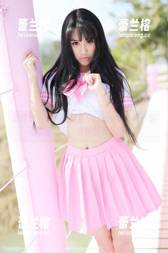 美媛馆 - 最新绮里嘉Carina双马尾：这马尾摇起来，连邻居都来围观！
