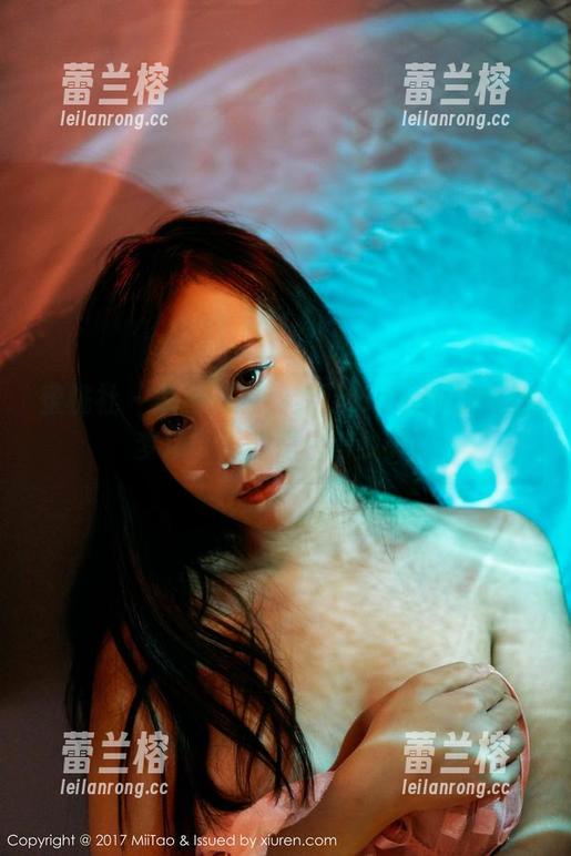 蜜桃社 - 原图在握，梦乃Mandy的白丝梦境，真的是白得我醉！
